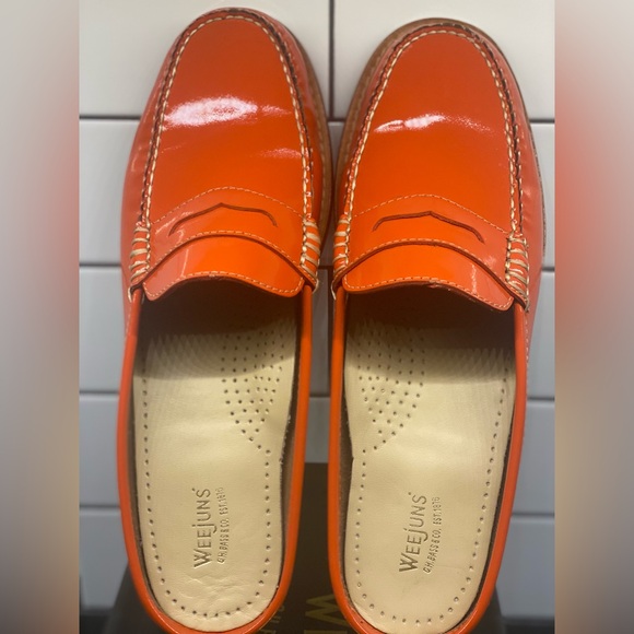 Weejuns G.H. Bass Wynn Poppy mule size 9 - Picture 4 of 9